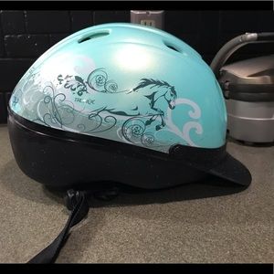 Girls horseback riding helmet